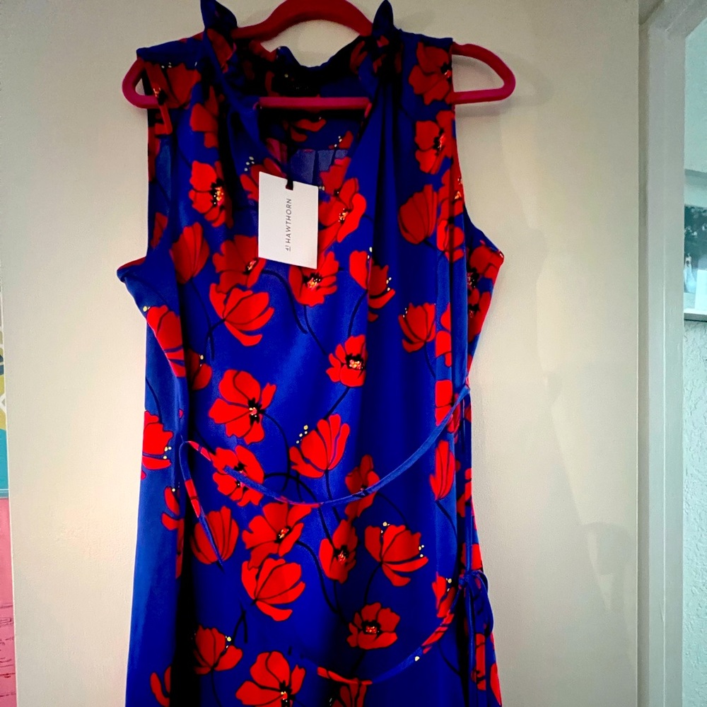 41 HAWTHORN NWT Floral MIDI Dress, never worn